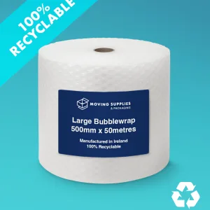 50 metres of Large Bubblewrap
