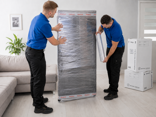 clear polyethylene pallet and shrink wrap