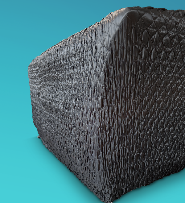 Elasticated stretch furniture pad