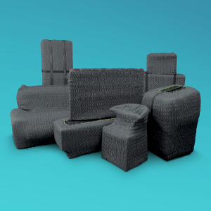Elasticated stretch furniture pad