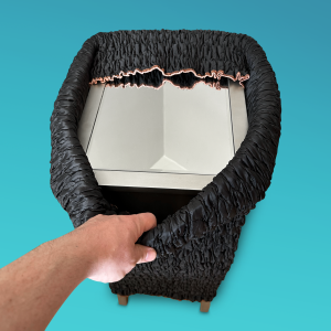 Elasticated stretch furniture pad