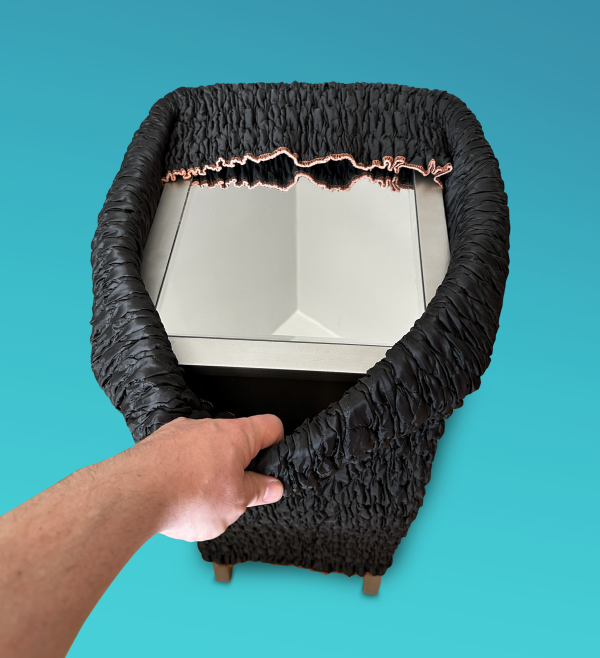 Elasticated stretch furniture pad
