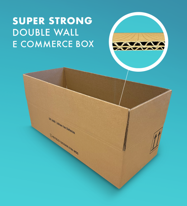 E-Commerce boxes for shipping and posting products.